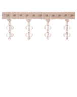 Belezza Beaded Fringe, Cream