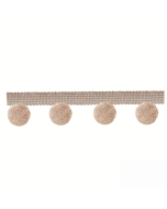 Hygge Pom Pom Fringe, Blush