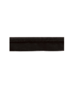 Syon Velvet Piping, Black