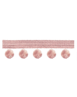 Principal Pom Pom Fringe, Blush