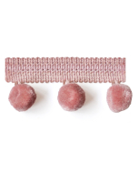 Principal Pom Pom Fringe, Blush