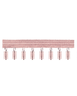 Principal Beaded Fringe, Blush