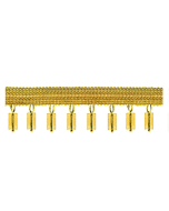 Principal Beaded Fringe, Gold