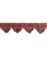 Laura Ashley Fan Edge Braid Cranberry