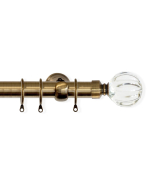 Laura Ashley 28mm Vivien Pole, Antique Brass