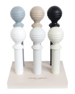 Laura Ashley 35mm Ribbed Ball Pole Block