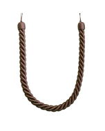 Laura Ashley Rope Tieback, Chestnut Brown