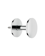 Swish Contemporary Cylinder Hook, Chrome 