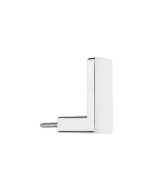 Swish Contemporary L Hook, Chrome 