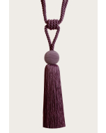 Laura Ashley Theodora Tassel Tieback, Grape