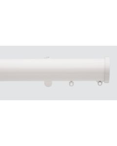 Silent Gliss 0714W Stud Endcap for 6140 50mm White