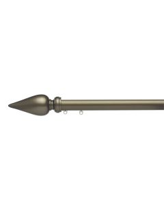 Silent Gliss 0719AB Spear 30mm Finial Antique Bronze
