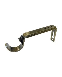 Cosmos 28mm Contract Extendable Bracket, Antique Brass, Pack of 30