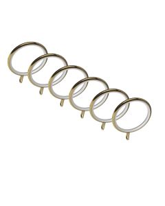 Elements 28mm Ring (Pack 6) Antique Brass