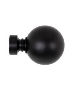 Integra Contract (28mm) Ball Finial - Black
