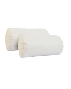 Feather Bolster Cushions 41x20cm (16x8”) 2pk