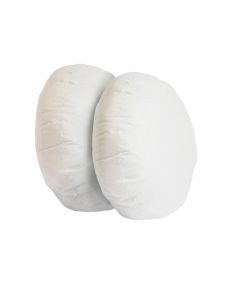Feather Cushions Round 46x5cm (18x2”) 2pk