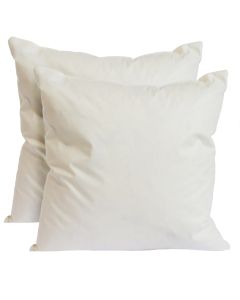 Square Feather Cushions 66x66cm (26x26”) 2pk