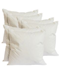 Square Feather Cushions 56x56cm (22x22”) 6pk