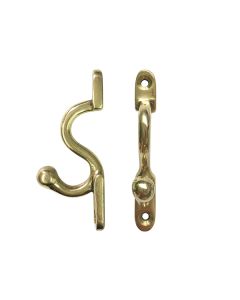 H2181 Security Tieback Hook Brass