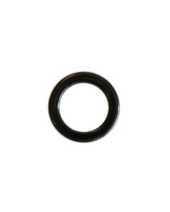 H3089 Eyelets Tape Ring, Black