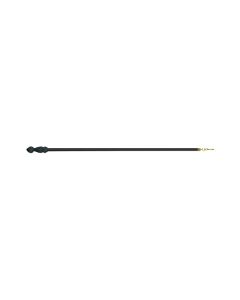 Handcrafted Pole 100cm Draw Rod, Charcoal