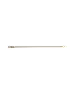 Handcrafted Pole 100cm Draw Rod, Clay