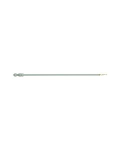 Handcrafted Pole 100cm Draw Rod, Mercury