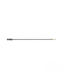 Handcrafted Pole 100cm Draw Rod, Pewter