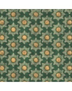 Mademoiselle Daisy Cobalt Green (Non FR) Fabric