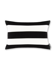 Monochrome Stripe, Knife Edge Cushion Cover 40x60cm, Paloma Home