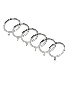 Elements 28mm Ring (Pack 6) Satin Steel