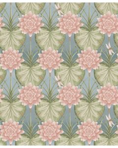 The Lily Garden Eau De Nil Wallpaper