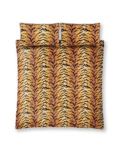 Luxe Velvet Tiger Gold King Bed Set