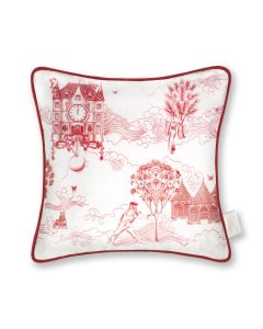 Toile Rouge Piped Edge Cushion Cover