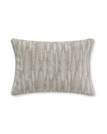 Erika Charcoal Braided Trim Edge Cushion Cover - 40x60cm