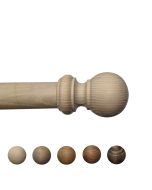 Forever Autumn 35mm Ball Finial Pole Kits