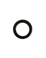 40mm Plastic Eyelet Tape Rings (H3089) - Black