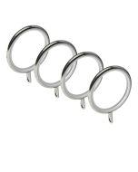 Integra French Pole Lined Rings (10) Satin Steel