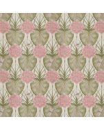 The Lily Garden Cream Upholstery Fabric