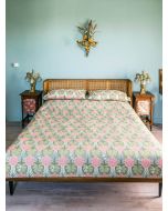 The Lily Garden Reversible Super King Bed Set